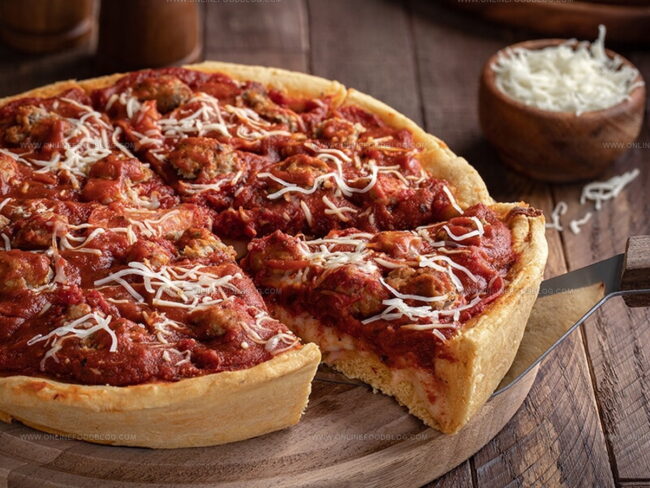 The Definition of Deep Dish Pizzas